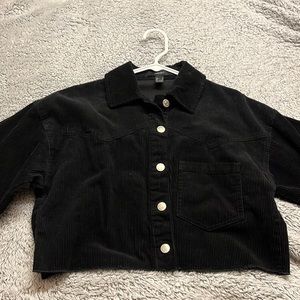 🖤FOREVER 21 CROPPED CORDUROY JACKET🖤